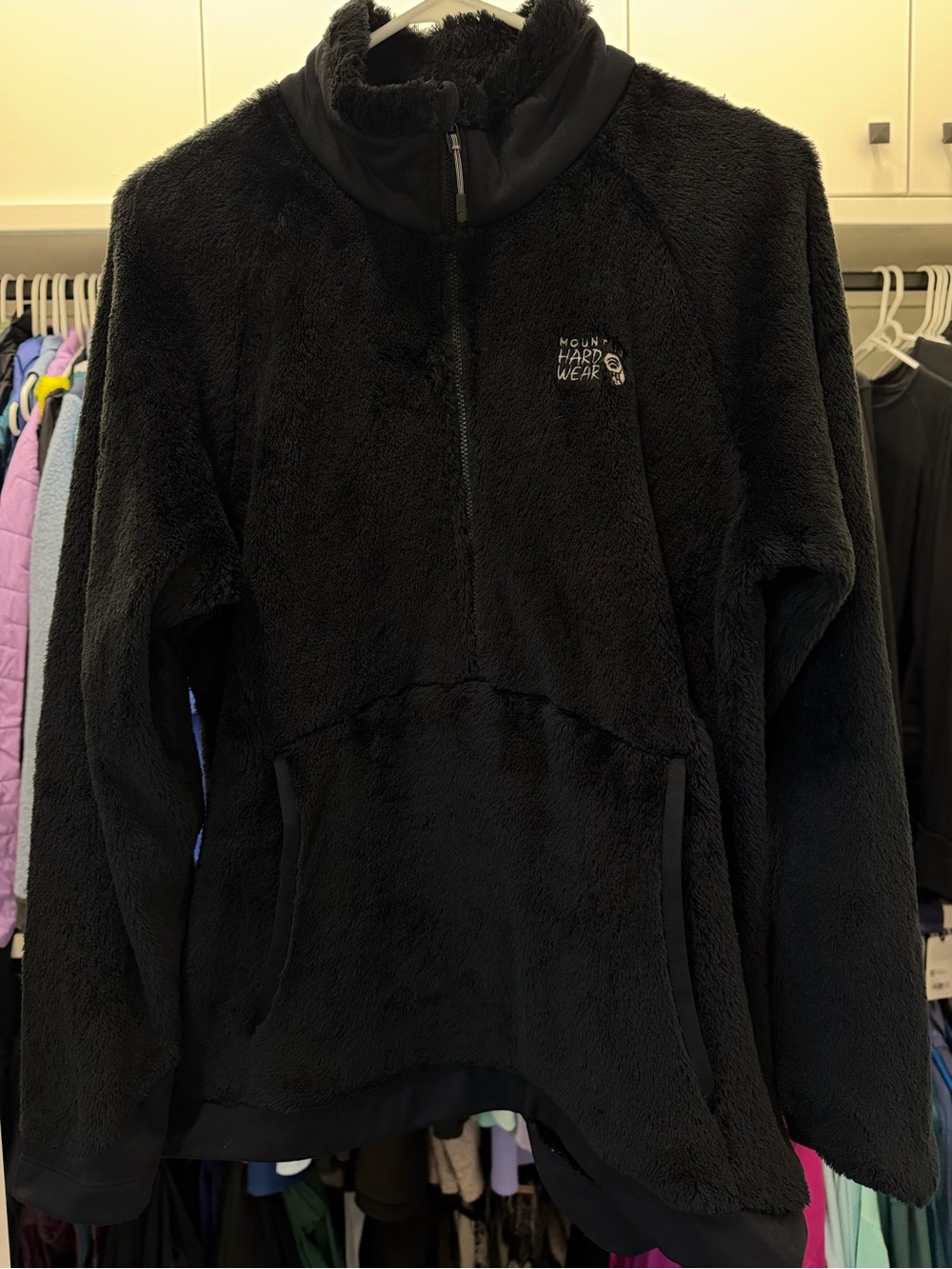 Mountain Hardwear - Women’s Polartec High Loft Pullover, Black (L)